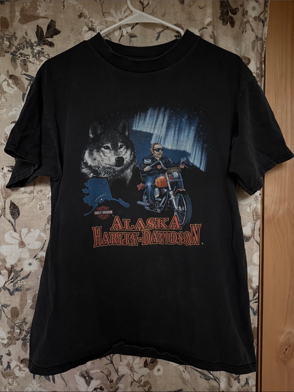 Alaska Harley-Davidson Black Graphic Tee